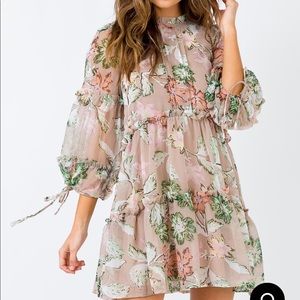 Princess Polly Eden Bloom Mini Dress